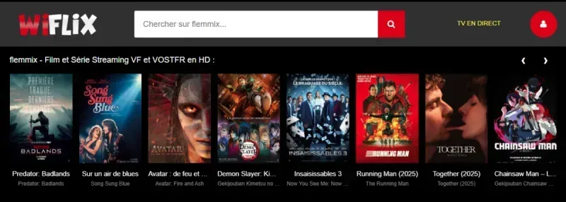 Wiflix - Flemmix Online Sans Publicité Streaming